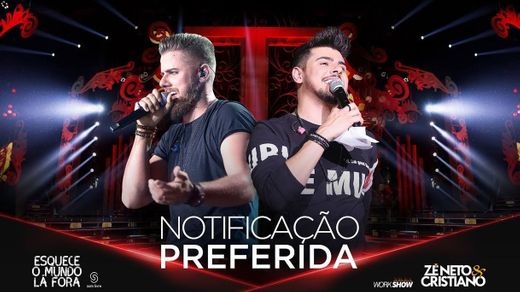 Notificação Preferida - Ao Vivo