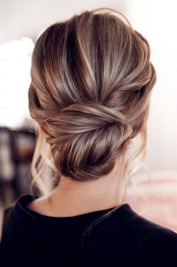 Penteado simples 