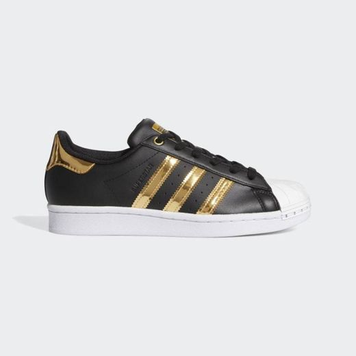 adidas Superstar Metal Toe Shoes - Black