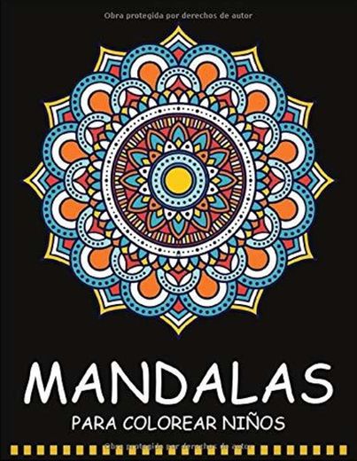 Mandalas para Colorear Niños: 55 Páginas para Colorear de Mandalas - Libros