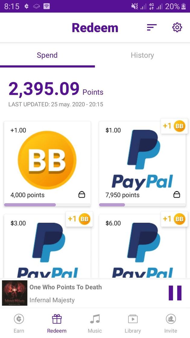 App para ganar dinero mientras escuchas música 