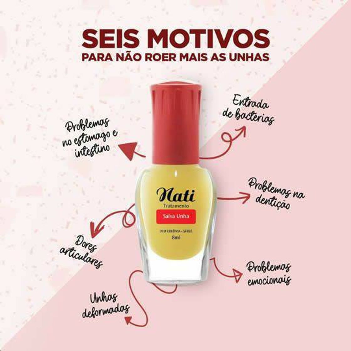 Moda Motivos para não roer unhas 