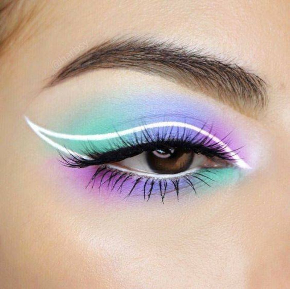 Moda Eyeliner neon