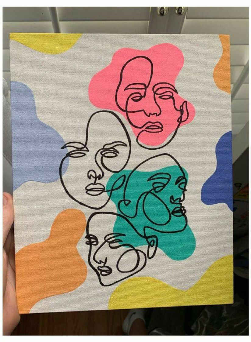 Social Pintura em tela 