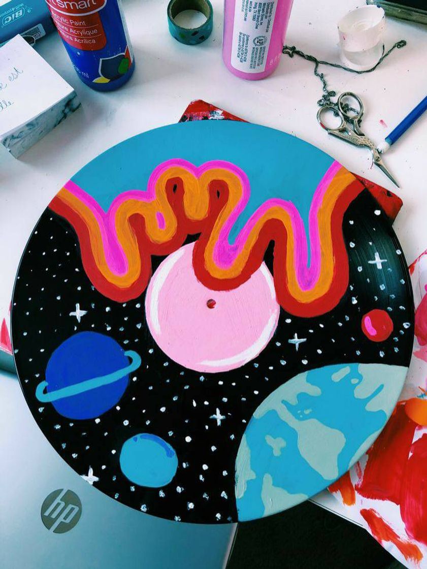 Social Pintura em disco 