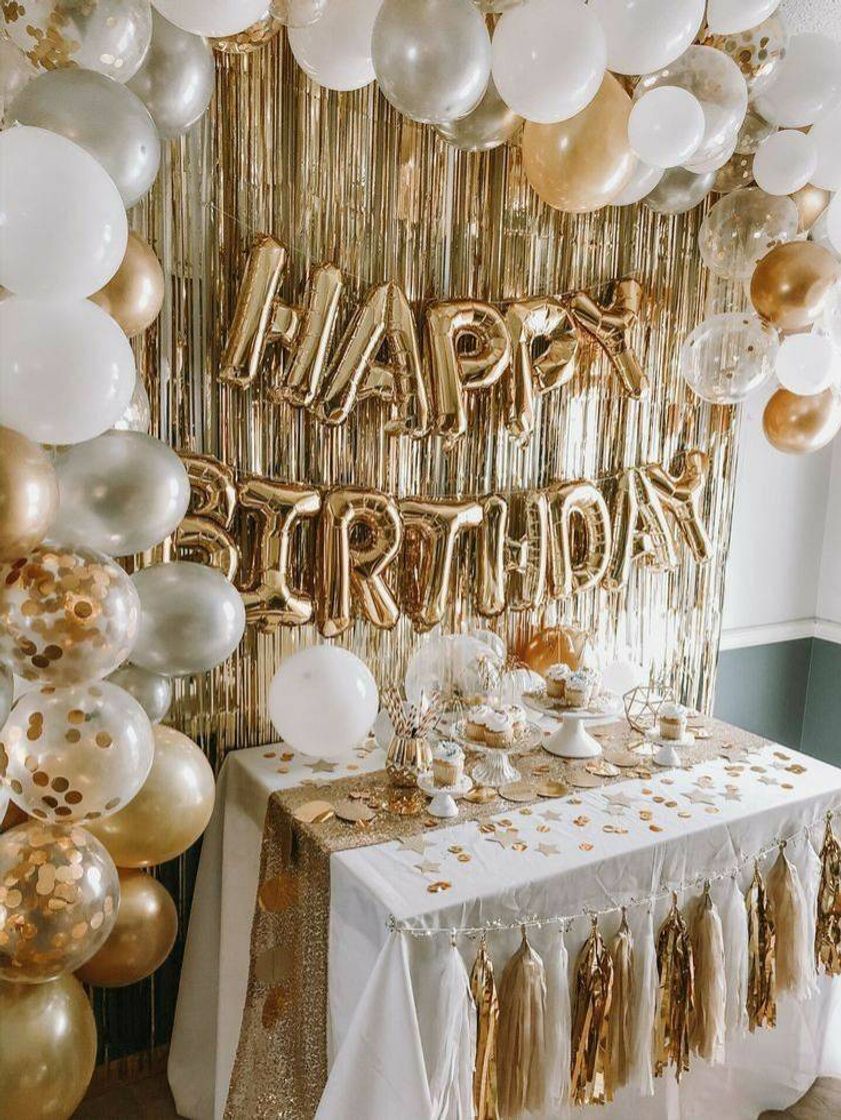 Social Aniversário gold