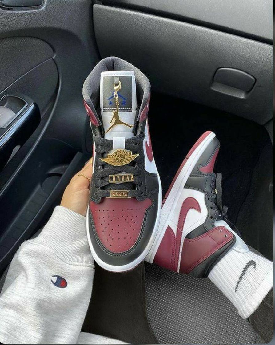 Social Air jordan 1 mid se black dark 