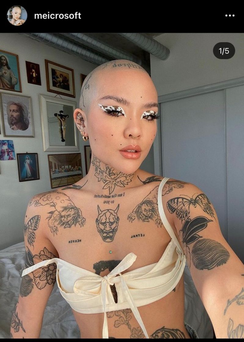 Moda Garotas tatuadas 