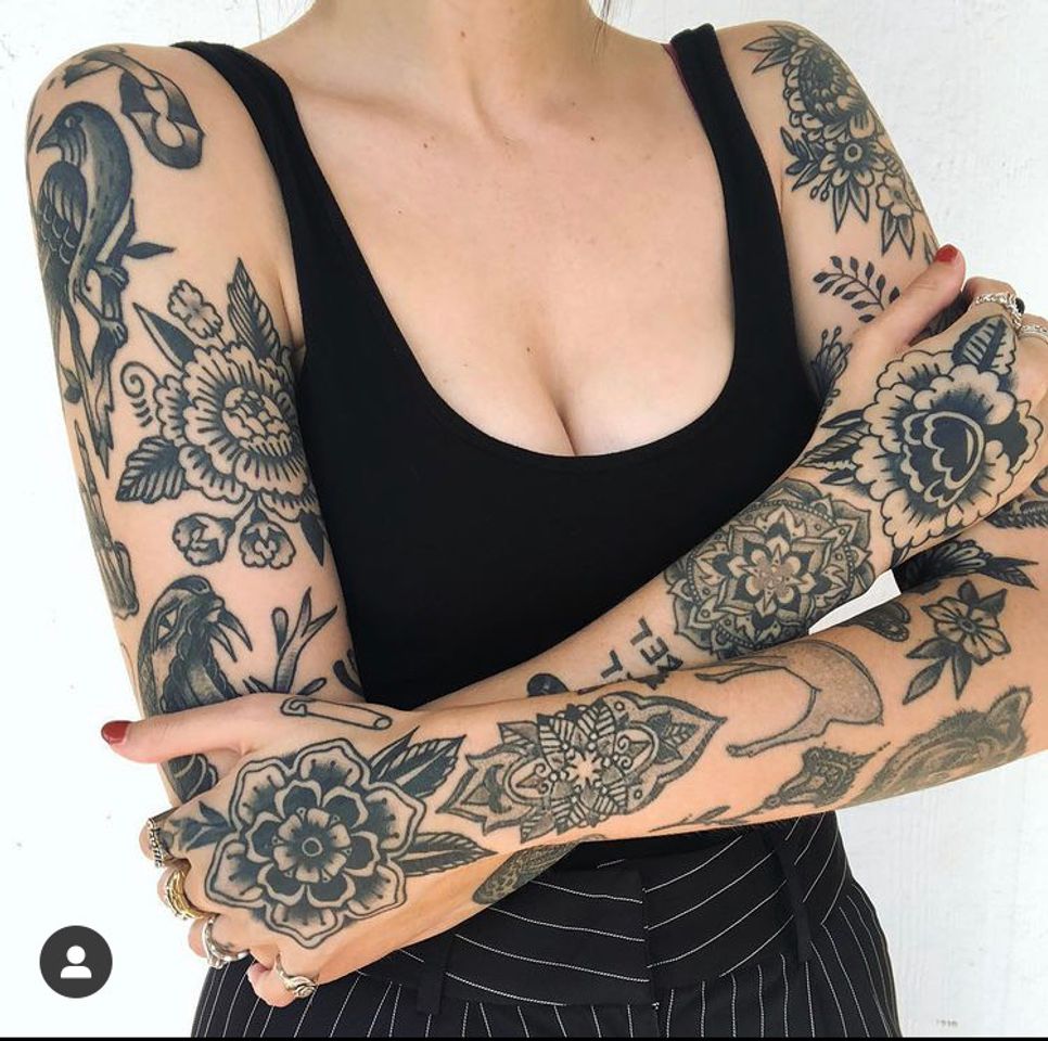 Moda Inspiração tatto 