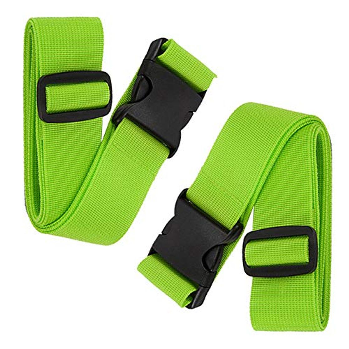 Productos BlueCosto 2X Verde Correas para Equipaje Maleta Accessorios de Viaje Luggage Straps