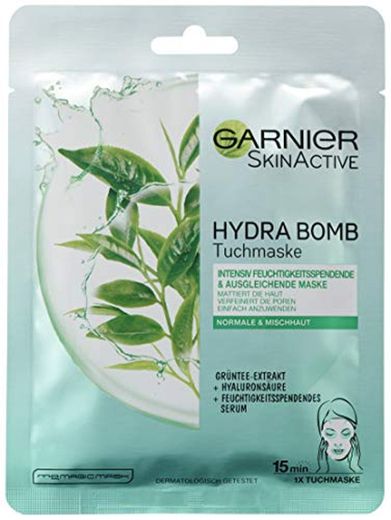 Mascarilla Garnier SkinActive Hydra Bomb, para piel normal y mixta, hidratante e