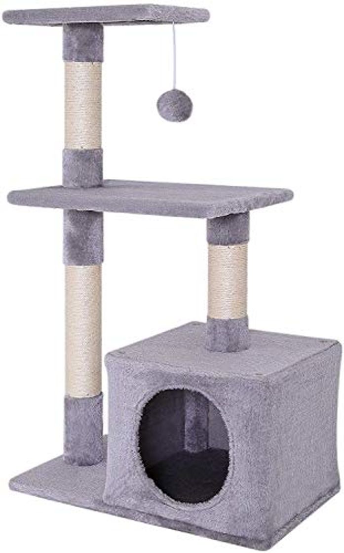 Product Mcdear Árbol de Gato Rascador Árbol Trepador Sisal Felpa 