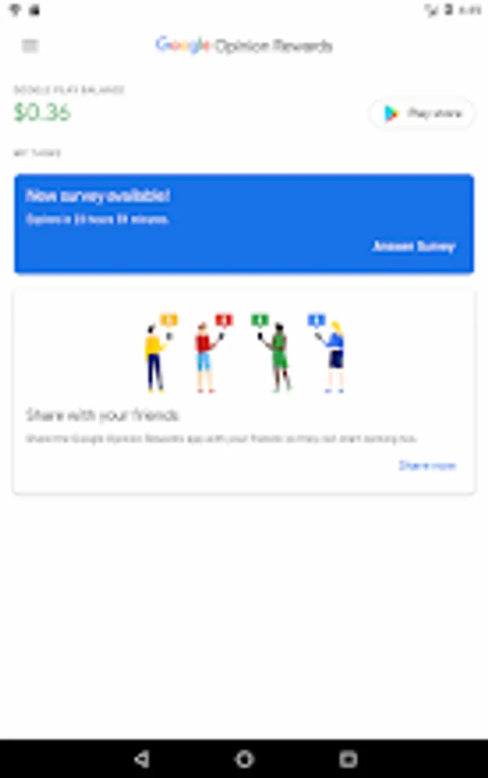 App Google Opinion Rewards