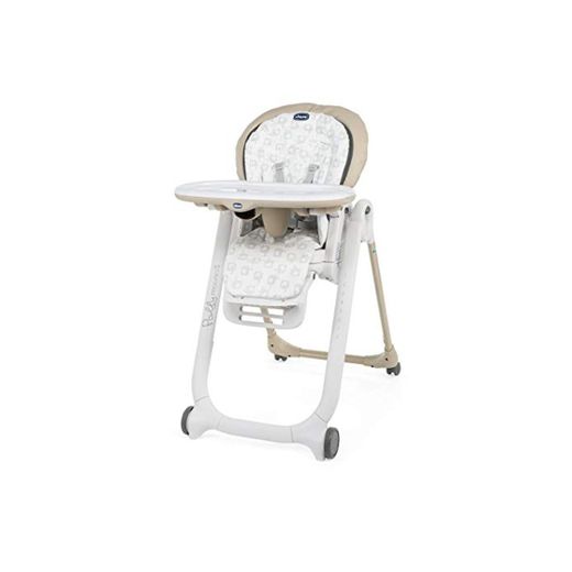 Chicco Polly Progres5 - Trona evolutiva: hamaca, trona y elevador compacto, ajustable,