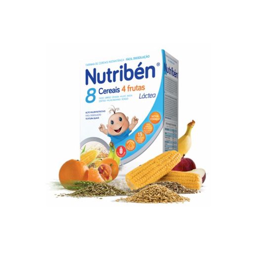 Papa láctea Nutribén 8 cereais e 4 frutas