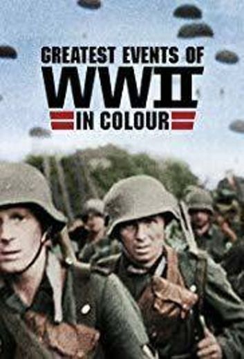 Eventos de la segunda guerra mundial "a todo color"