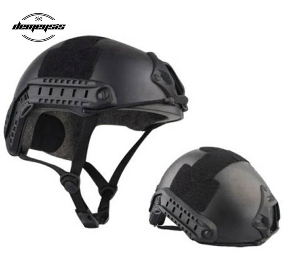 Fashion Casco táctico militar balístico medio cubierto táctico Swat 