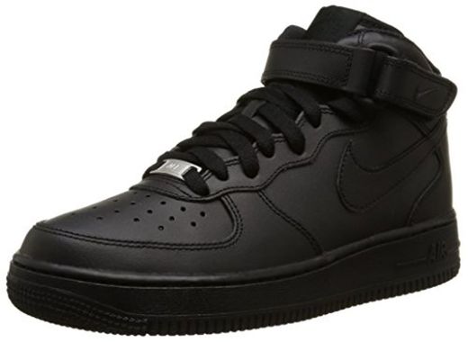 Nike - Zapatillas de baloncesto AIR FORCE 1 MID