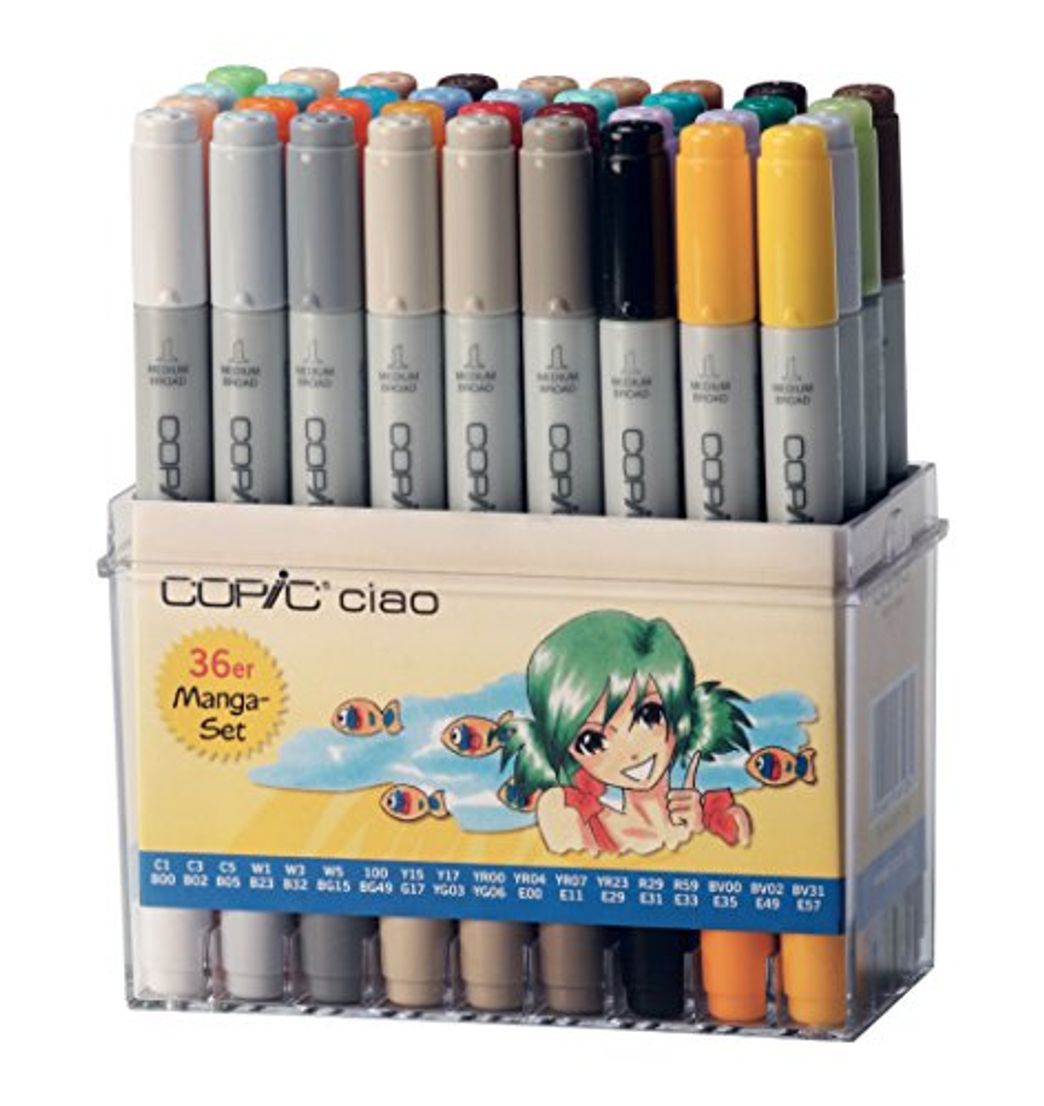 Social Copic Ciao - Paquete de 36 rotuladores