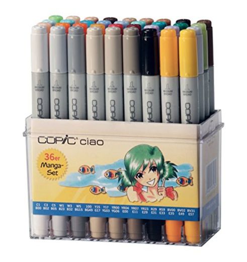 Copic Ciao - Paquete de 36 rotuladores