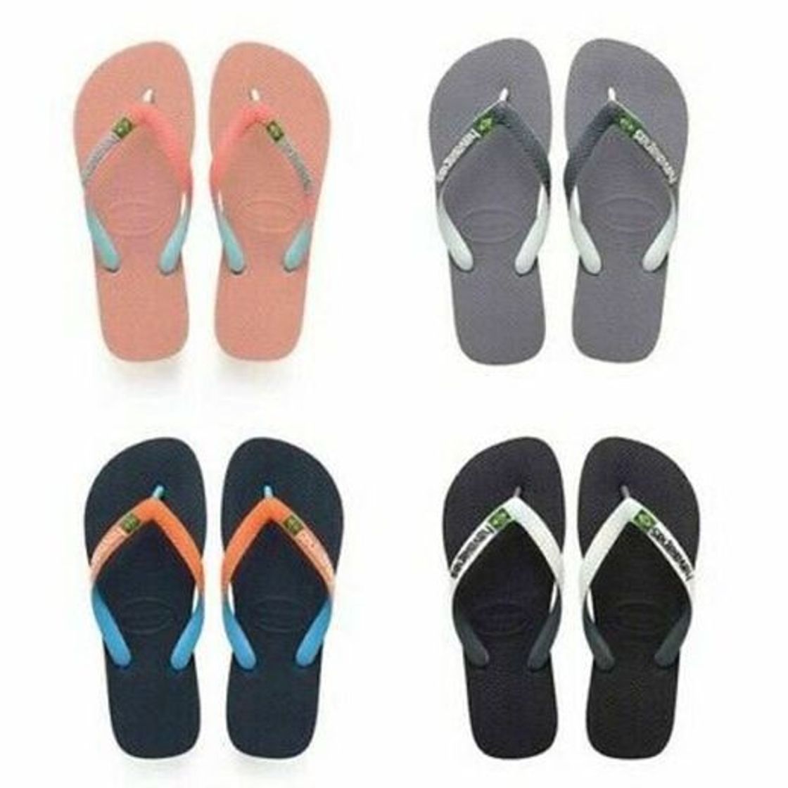 Social Havaianas Brasil Mix, Chanclas Unisex Adulto, Multicolor