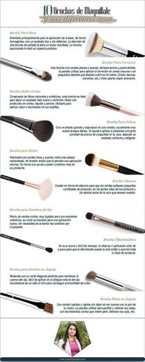 Brochas de maquillaje