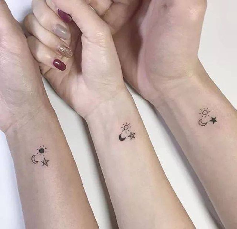 Moda Tatuagem melhores amigas