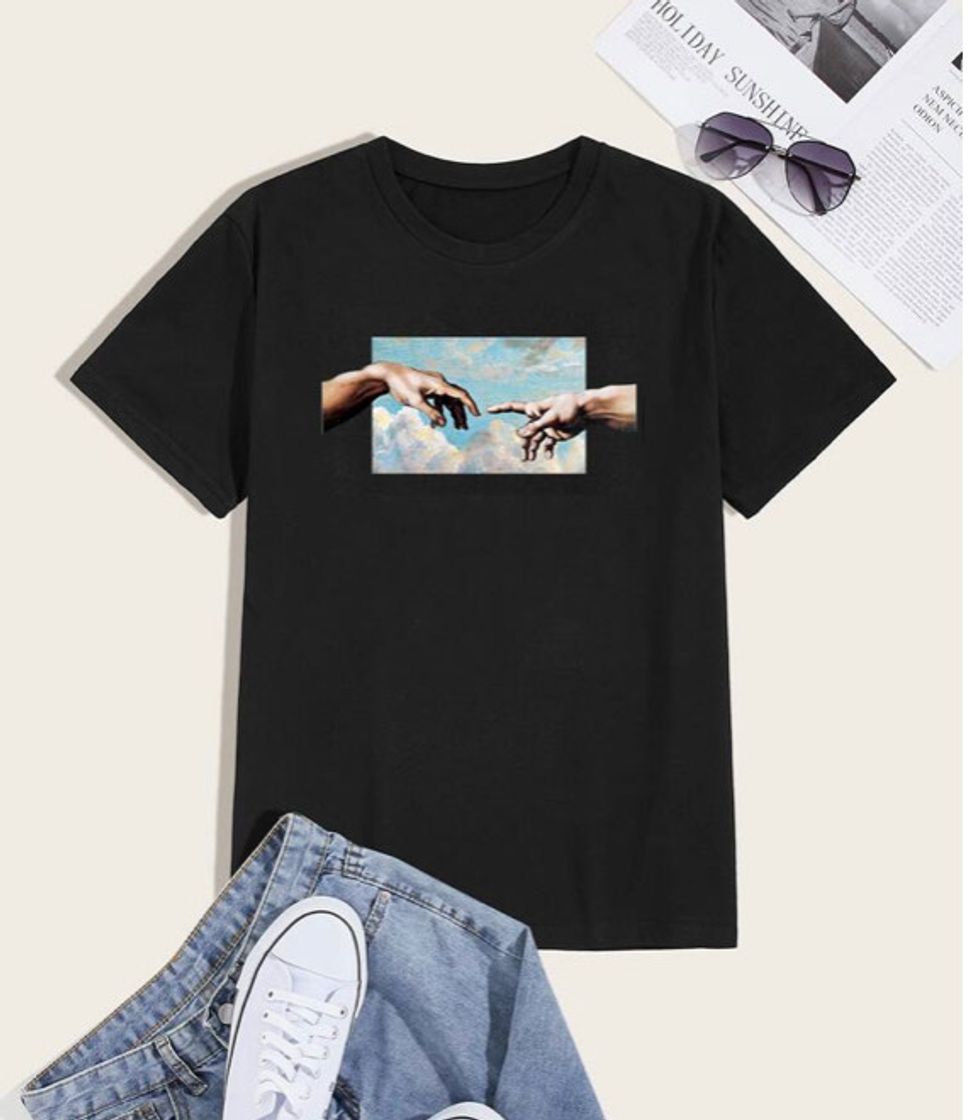 Fashion Men hand tshirt 