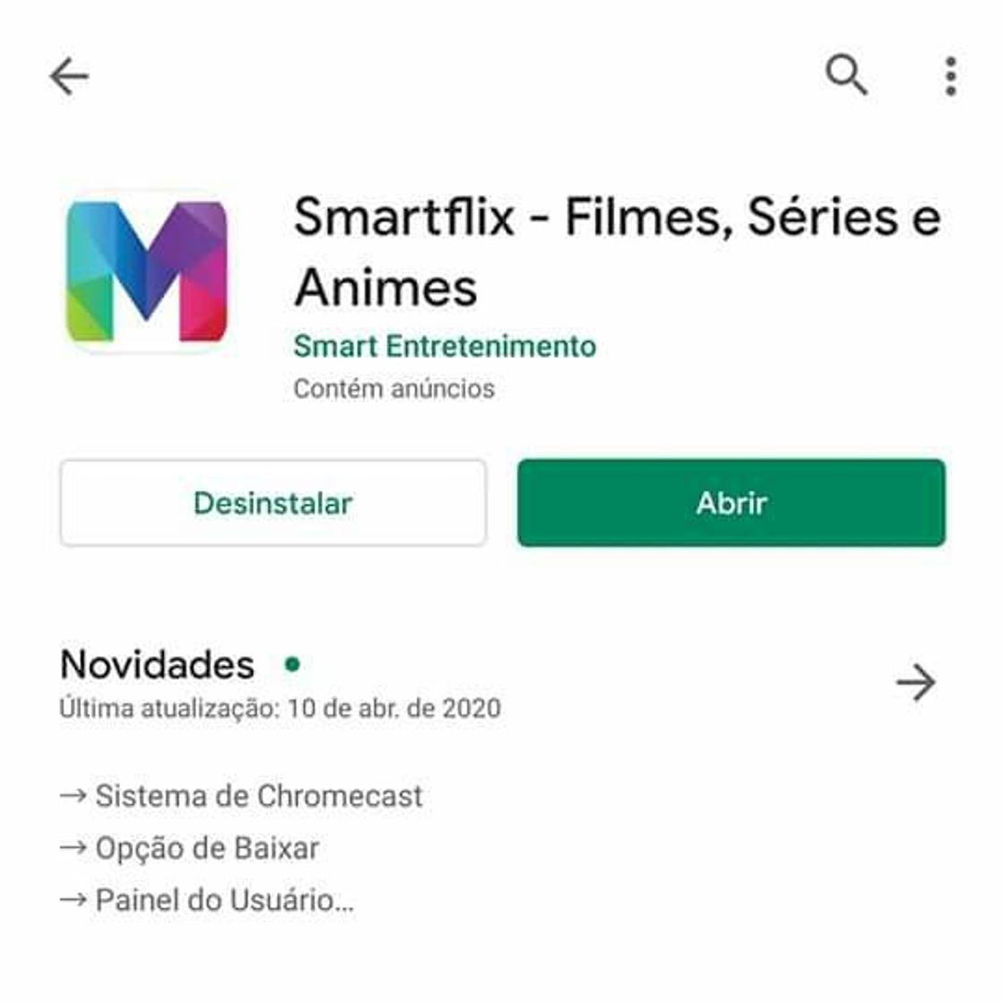 Aplicaciones smartflix (android)