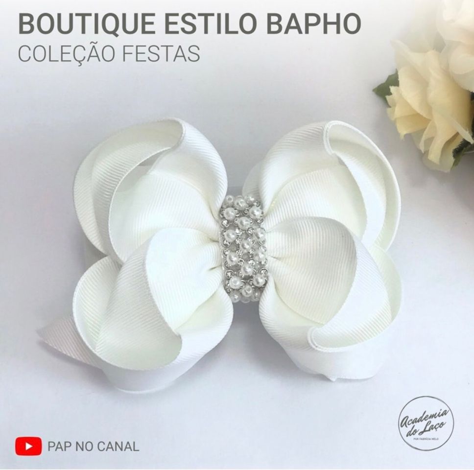 Fashion Coleção Festas: Laço Boutique Estilo Bapho na fita nº 9 #diy #pap ...