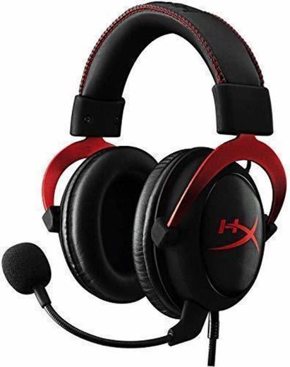 HyperX KHX-HSCP-RD Cloud II - Cascos de Gaming para PC/PS4/Mac