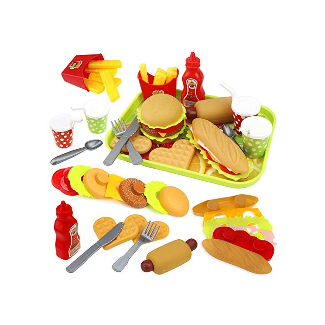 Producto Buyger Bandeja Hamburguesas y sándwich Juguete de Cocina