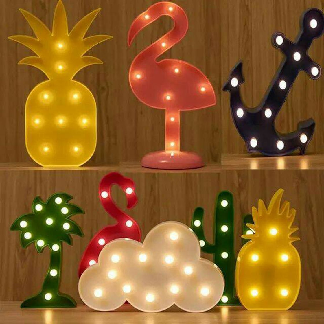 Moda Luminarias neon 