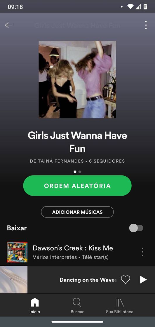 Moda Playlist no spotfy