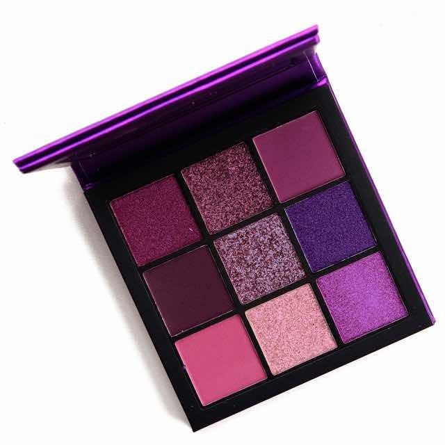 Moda Paleta Sombras Huda Beauty AMETHYST OBSESSIONS Sombra Pó