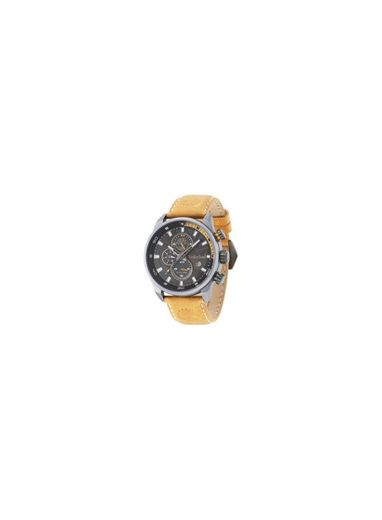 Timberland  14816JLU/02 - Reloj de Cuarzo para Hombre con Esfera analógica Negra y