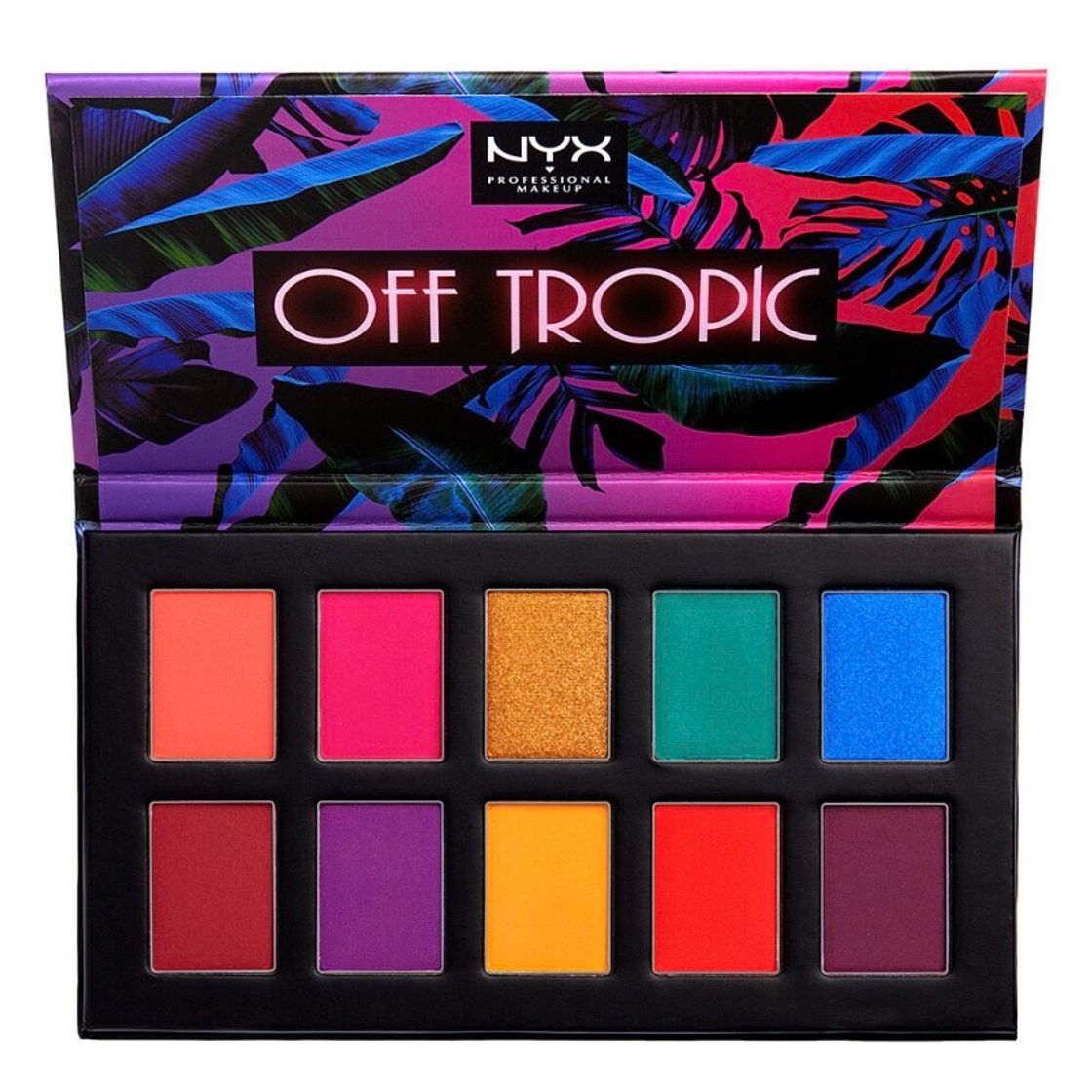 Social Paleta de sombras Off Tropic Shadow Palette | NYX Professional ...