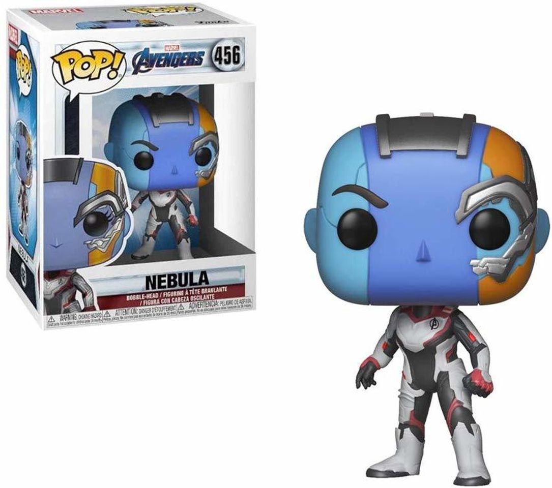 Social Funko- Pop Bobble: Avengers Endgame: Nebula Collectible Figure, Multicolor, Estándar