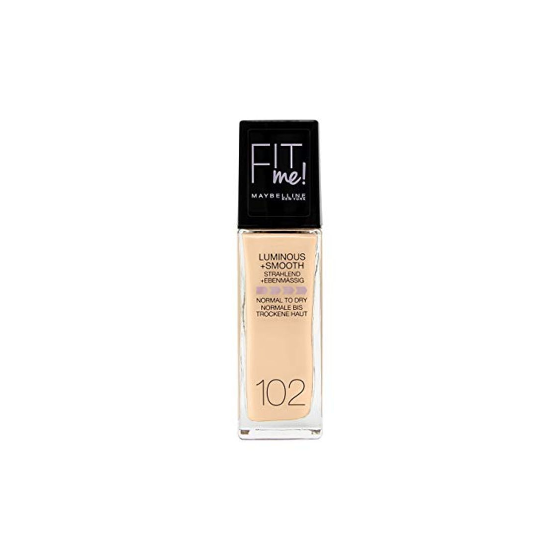 Social Maybelline New York Fit Me. Liquid Make-up nº 102 Fair Ivory