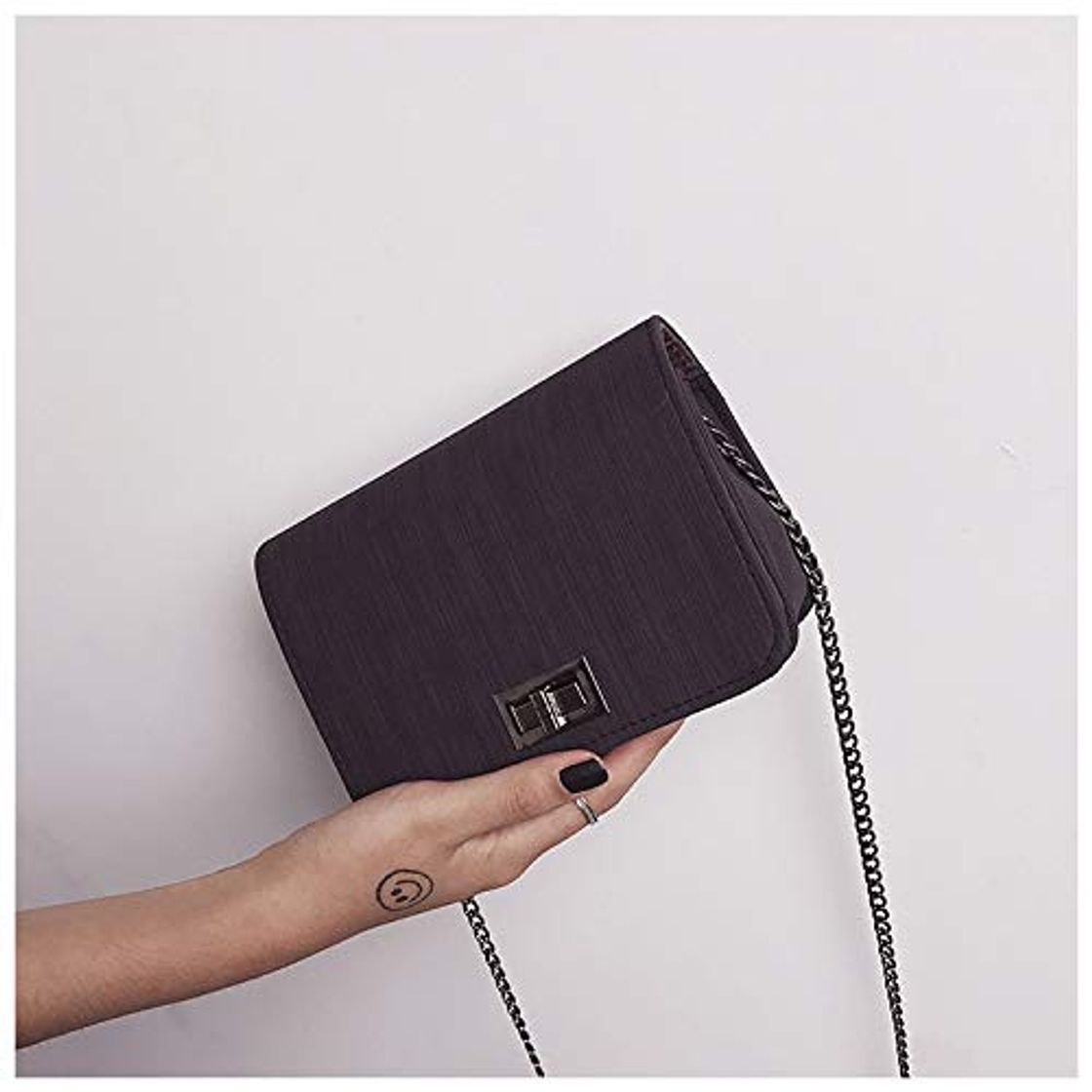 Product HKHJN Bolso de Hombro de Mujer 2019 Bolsos Bolsos de Mujer Versión de diseñador Bolso de Mensajero Cuadrado pequeño Wild Girls Bolsa Feminina