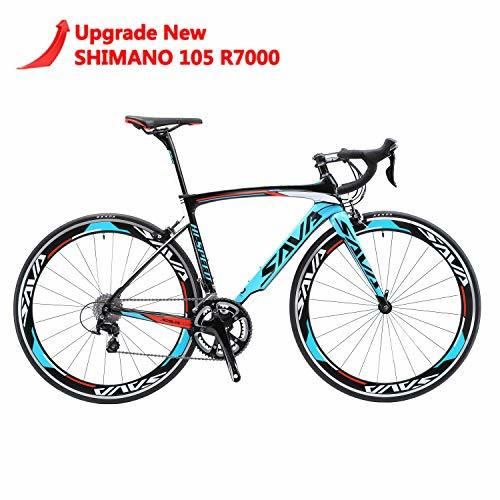 SAVA Bicicleta de Carretera de Fibra de Carbono 700C SHIMANO 5800 22-Velocidad