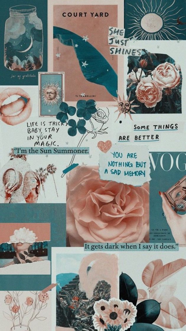 Moda Collage aesthetic🌙