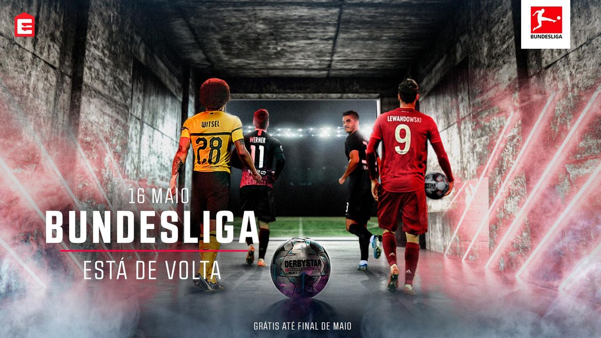 Moda BUNDESLIGA ESTÁ DE VOLTA