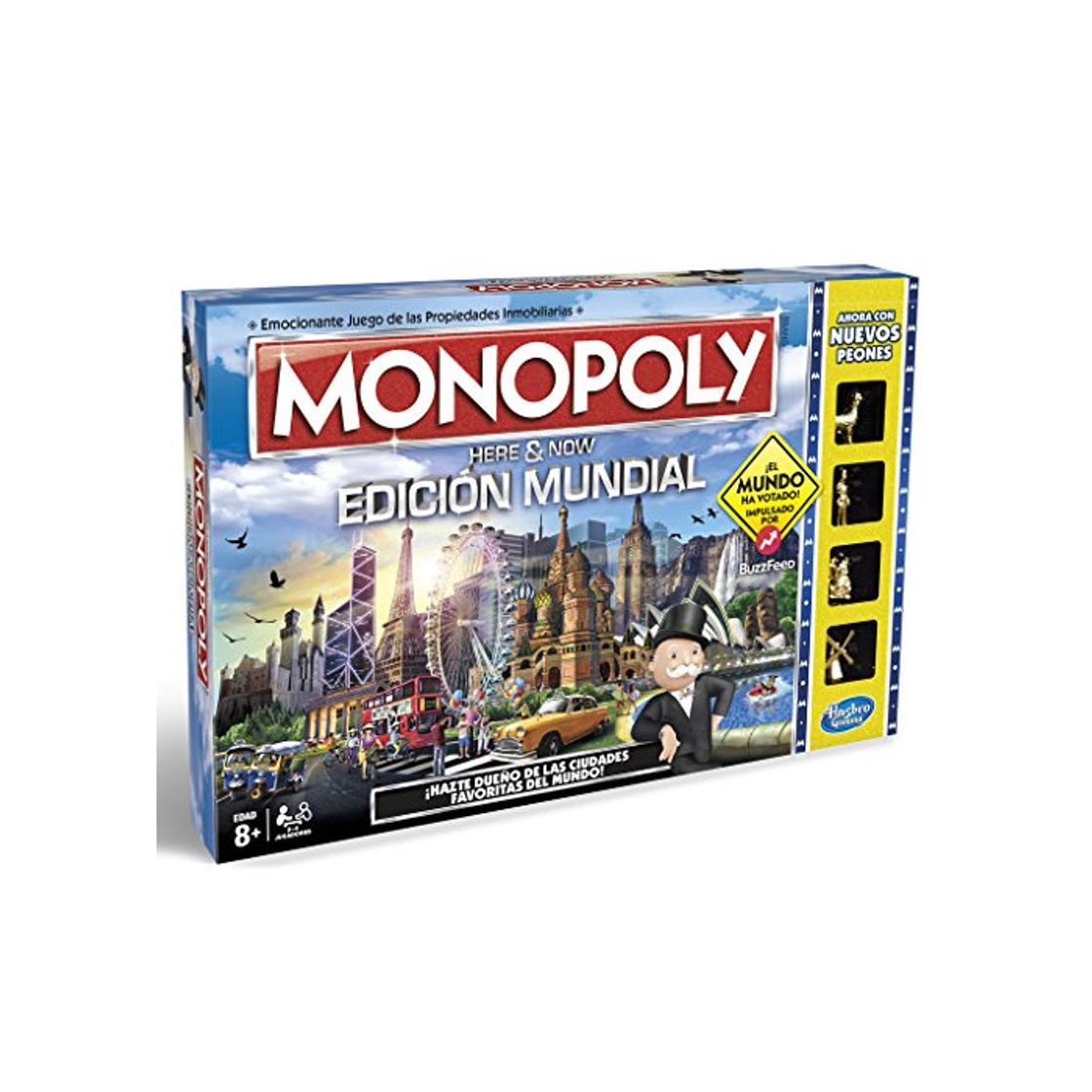 Producto Monopoly, edición Mundial, Multicolor