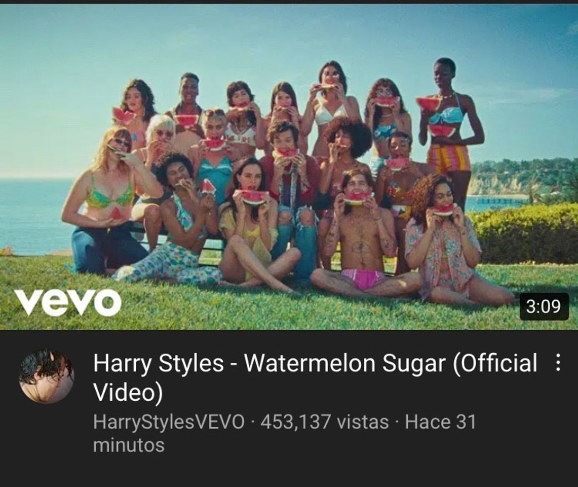 Moda Harry style - watermelon sugar