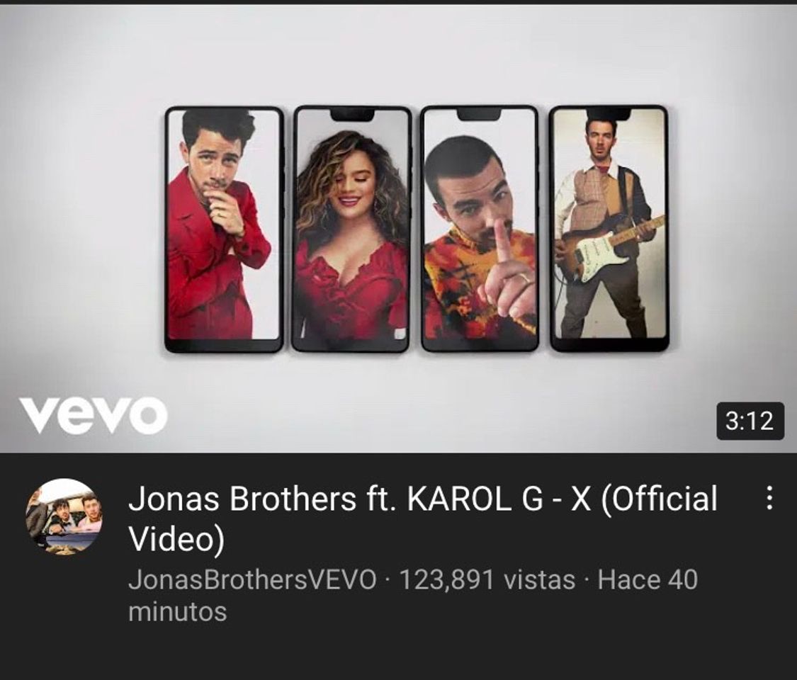 Moda Jonas brothers ft. Karol G