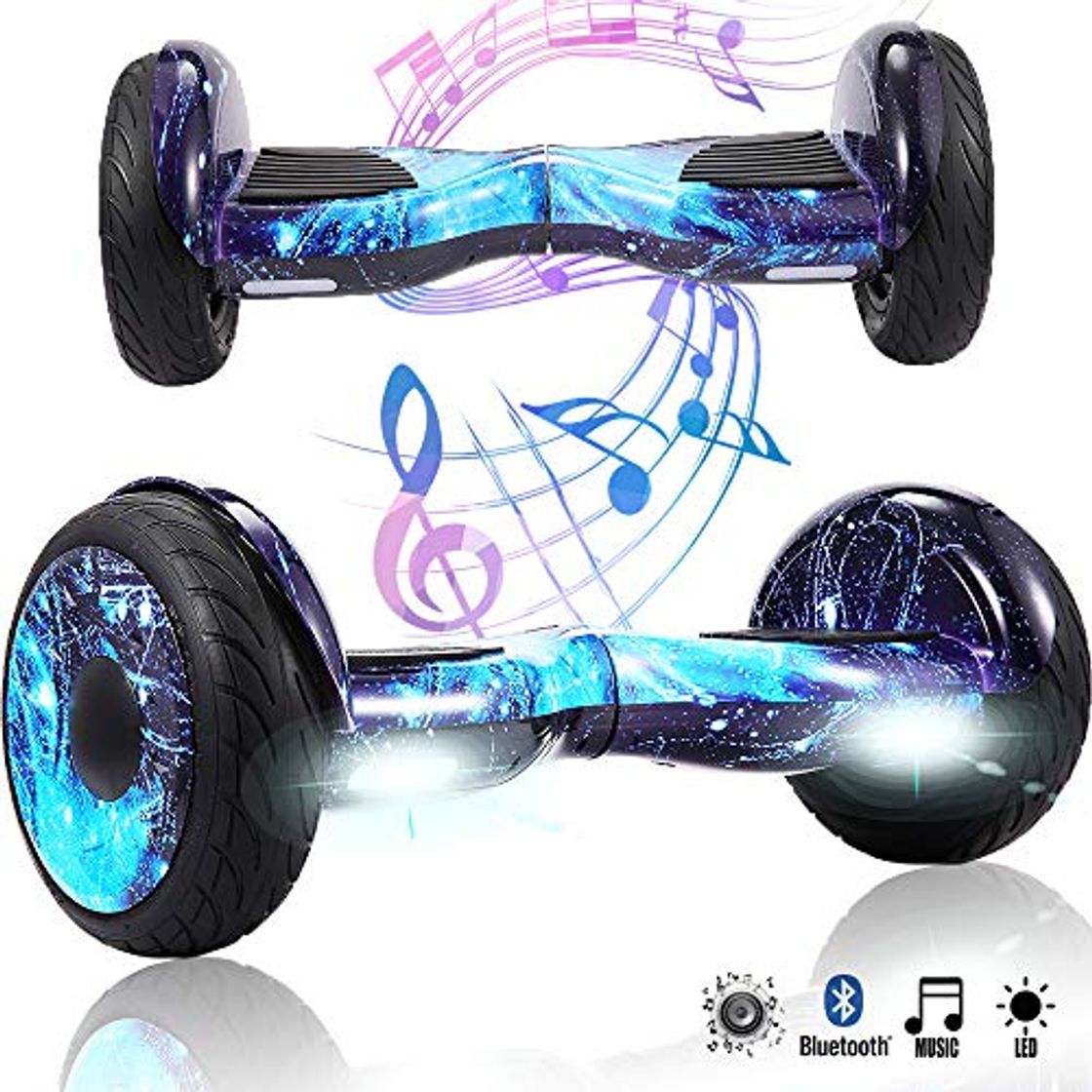 Product Magic Vida 10´´ Patinete Eléctrico Bluetooth Scooter Monopatín Auto-Equilibrio Patín