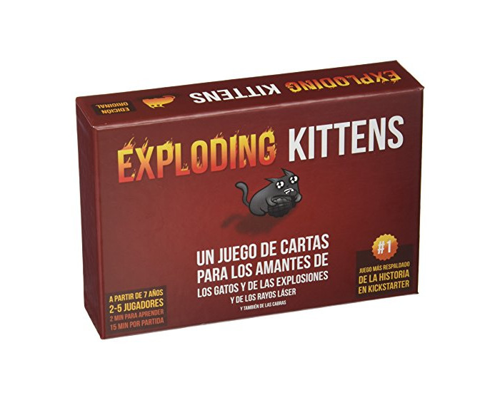 Social Exploding Kittens- Juego de Cartas