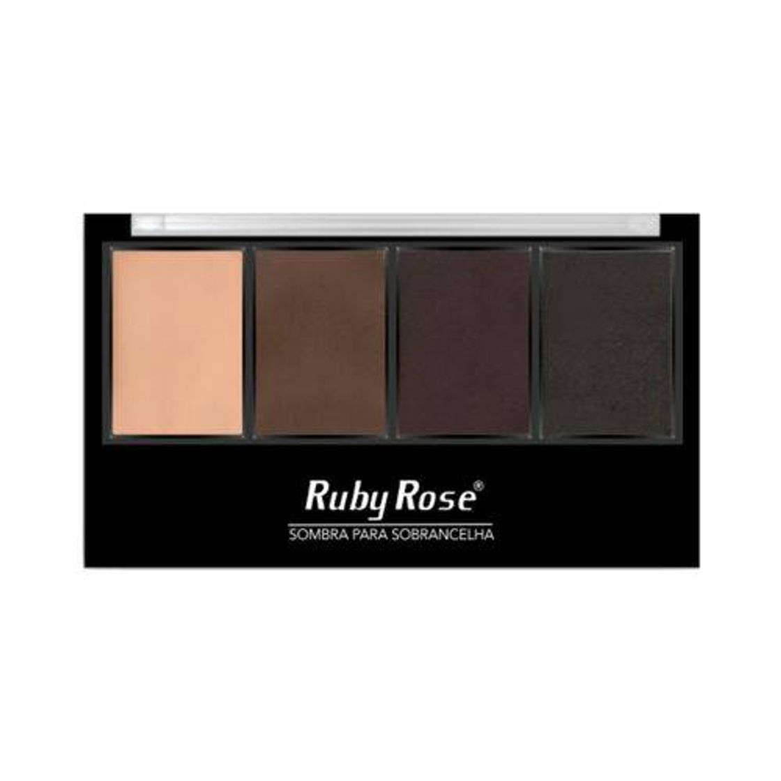 Social Trio De Sombras Para Sobrancelhas Com Primer Ruby Rose