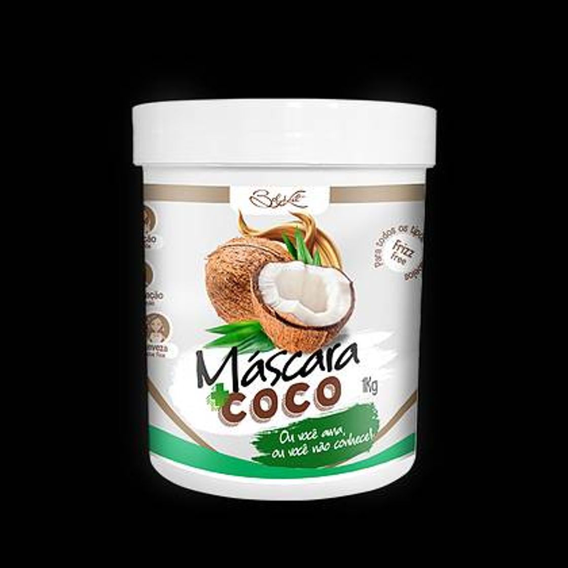 Social Máscara Coco Nutrição Profunda